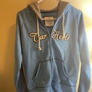 Tar Heel Zip-Up Hoodie W - Medium